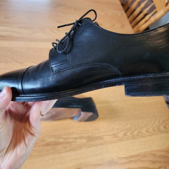 Johnston & Murphy Men\'s Leather Oxford Dress Shoe Black Size 9 main image 3